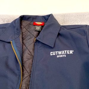 Women’s Insulated Eisenhower Jacket, Dark Navy, Cutwater Spirits Embroidered (L)